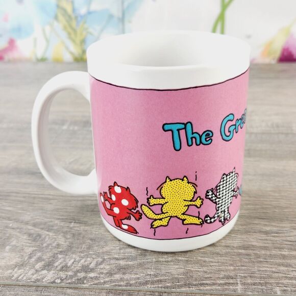 Coynes McAllister The Greatest Cat Coffee Mug Cup 1990 - Picture 1 of 6